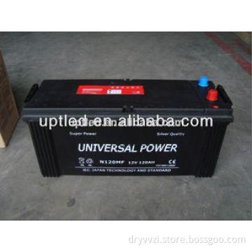 Rechargeable N120 Sealed Car Battery for electric vehicle ,